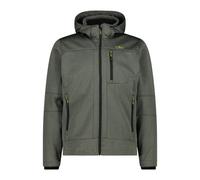 Cmp Zip Hood 3a01787n-m Softshell Jacket Vert 3XL Homme