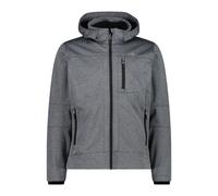 Cmp Zip Hood 3a01787n-m Softshell Jacket Gris S Homme
