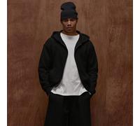 Veste à capuche zippée double poche premium surdimensionnée en jersey, pour l'automne/l'hiver L,M,S,XL,XXLUnicoloreTissu tricoté