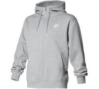 Veste à capuche zippée - NIKE - Club - Gris - Manches longues - Col capuche L