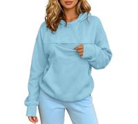 Veste à capuche zippée pour femme, fermeture éclair sur le devant, design à capuche, polaire douce, confortable et facile d'entretien, pour un usage quotidien décontracté, la détente à la maison et