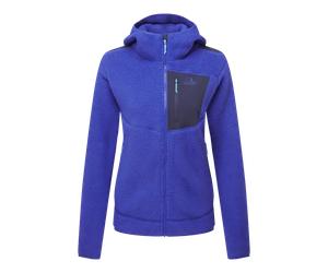Veste à capuche zippée pour femme Mountain Equipment Highpile Hooded Jacket W clématite/cosmos L