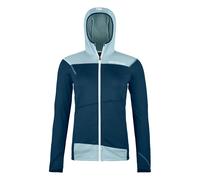 Veste à capuche zippée pour femme Ortovox Fleece Light Hoody W océan profond M