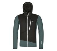 Veste à capuche zippée pour homme Ortovox Fleece Grid Hoody M océan profond M