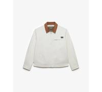 Superdry Veste à col en velours Ranch Femme Blanc XS
