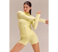 Veste à fermeture éclair à manches longues FeatherFit™ Slim-It Streamline Performance avec poches sécurisées, pour yoga à faible impact et usage quotidien en automne L,M,S,XL,XS,XXL,XXS,XXXL,XXXXLUnic