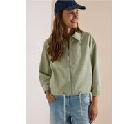 Veste à manches 3/4 avec poches poitrine et fermeture zippée