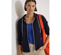 Veste à manches longues, à capuche et texturée