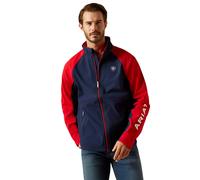 Veste Ã©quitation full zip Ariat Team EQ Bleu L