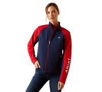 Veste Ã©quitation full zip femme Ariat Team EQ Bleu M