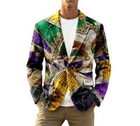 Veste à Sequin Homme,Veste En Velours CôTelé à Paillettes Et Imprimé Sequins, IdéAle Pour Les FêTes, Les SoiréEs En BoîTe De Nuit, Les Spectacles Et Les éVéNements Formels (Light Green, Xxl)