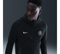 Veste à zip en Fleece Nike Football Total 90 Chelsea FC Tech Windrunner pour homme Noir/Field Silver L