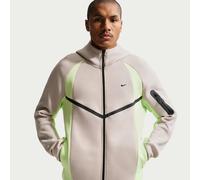 Veste à zip en Fleece Nike Tech Windrunner à couleurs contrastées pour homme Cream II/Light Liquid Lime/Noir XXL