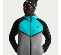 Veste à zip en Fleece Windrunner Nike Tech pour homme Cool Grey/Dusty Cactus/Noir/Noir S