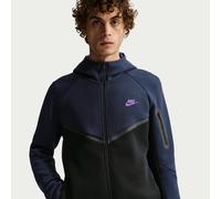 Veste à zip en Fleece Windrunner Nike Tech pour homme Obsidian/Noir/Bright Violet S