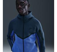 Veste à zip en Fleece Windrunner Nike Tech pour homme Thunder Blue/Comet Blue/Noir XL