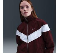 Veste à zip tissée ample UV Nike Windrunner pour femme Burgundy Crush/Sail/Sail/Sail M (FR 42-44)