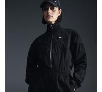 Veste à zip tissée ample UV Nike Windrunner pour femme Noir/Blanc M (FR 42-44)