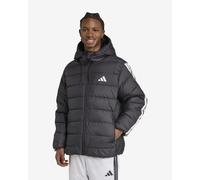 Adidas Veste Essentials CLIMAWARM 3 bandes rembourrage synthétique à capuche Noir S