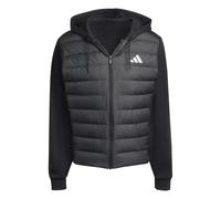 adidas Homme Essentials CLIMAWARM Hybrid Down Hooded Jacket, black, XL