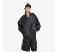 Adidas WMNS PLEATHER SST OVERSIZED TRACK TOP women Track Jackets black taille: S