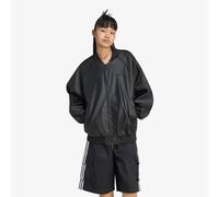 Adidas WMNS PLEATHER SST OVERSIZED TRACK TOP women Track Jackets black taille: XS
