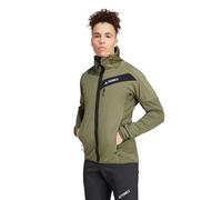 Veste Adidas Terrex Techrock Hooded Wind Fleece pour homme sportive coupe-vent M
