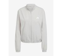 Adidas Train Essentials 3 Stripes Woven Warm Up Full Zip Sweatshirt Beige XS / Regular Femme