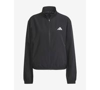 Veste adidas Train Essentials Woven Warm-Up 3 bandes noir blanc femme - L