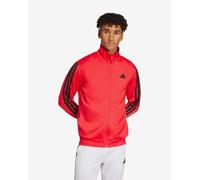 Veste adidas Tricot Regular 3S rouge intense noir - M