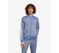 Veste adidas Tricot Regular-Fit Mélange bleu blanc - M