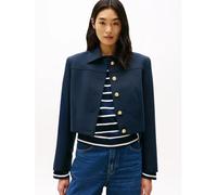Veste Ajustée À Boutons Dorés Gold Button Lady Jacket/Dark Blue - 36