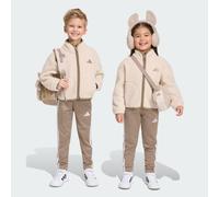 adidas Mixte enfant Alpaca Sherpa Coat, Crystal Linen, 9-10 Years