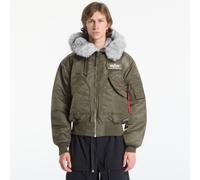 Alpha Industries 45/P Hooded Custom Loose Vestes Bombers pour homme Taille 2XL - Vert olive