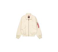 Alpha Industries Cwu 45 Canvas Honolulu Bomber Jacket Beige 3XL Homme