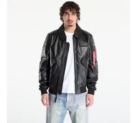 Alpha Industries Cwu 45/p Leather Jacket Noir M Homme