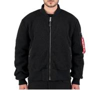 Alpha Industries MA-1 Teddy Jacket Veste bombers pour homme Taille M - Noir