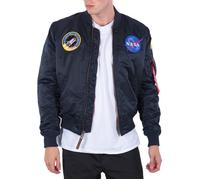 Veste Alpha Industries MA-1 VF NASA - Homme - Bleu - Noir