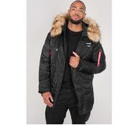 Veste - ALPHA INDUSTRIES - N3B Airborne - Noir - Manches longues - Col capuche XL