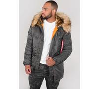 Alpha Industries N-3B VF 59 Vestes d'hiver pour homme Taille 2XL - Gris foncé