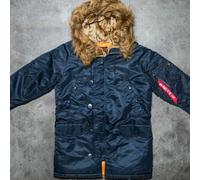 Veste N3B VF 59 Fitted Alpha Industries - Replica Blue M
