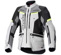 Veste Alpinestars Bogota Pro Drystar - gris glace/gris foncé/jaune flo