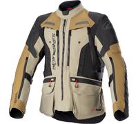 Veste Alpinestars Bogota Pro Drystar Sm Noir/Marron/Tan #3207023-6055-S