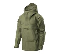Helikon Anorak Tracer Homme Unisexe Militaire Tactique Manteau vert olive