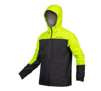 Veste fine imperméable Endura Hummvee 3-In-1 jaune brillant - XS
