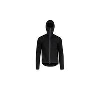 Veste assos trail hiver softshell noir