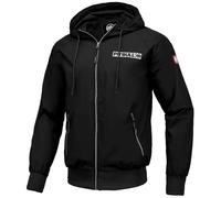 PITBULL - Veste Homme, Veste Homme Capuche, Veste Homme Mi Saison Athletic Logo, Coupe Vent Homm, Veste de Pluie Homme, Blousons Homme, Veste Pour l'extérieur - XL