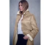 Veste avec détails en teddy