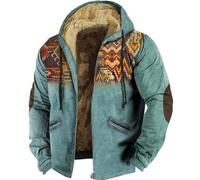 Veste Aviateur Homme Japonaise - Blouson Automne en Drap De Laine, MatelasséE Luxe, Jean Dechire, Crocodile, Hiver Sport