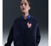 Veste Aviateur Tissée Oversize Nike Air Fff Pour Femme - Bleu